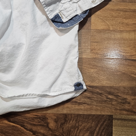 Carbon2Cobalt White Button Down Shirt Men’s XL Long Sleeve - Picture 6 of 9